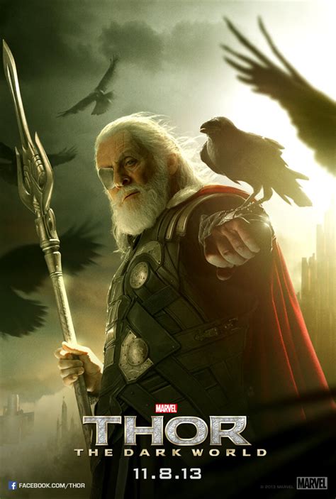 THOR: THE DARK WORLD New Anthony Hopkins Movie Poster | Coming Soon ...