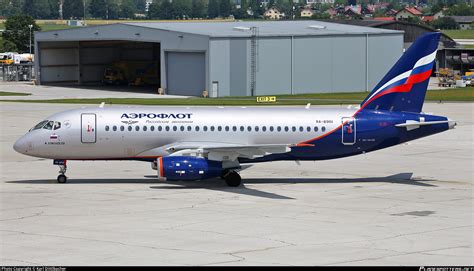 RA 89101 Aeroflot Russian Airlines Sukhoi Superjet 100 95B Photo By