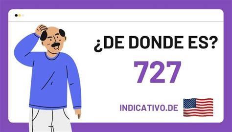 727 Código De área Indicativode