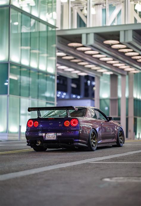 Nissan Skyline V Spec R Gtr Midnight Purple Lll Adam Lz