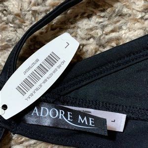 Adore Me Intimates Sleepwear New With Tags Adore Me Black Lingerie Set Poshmark