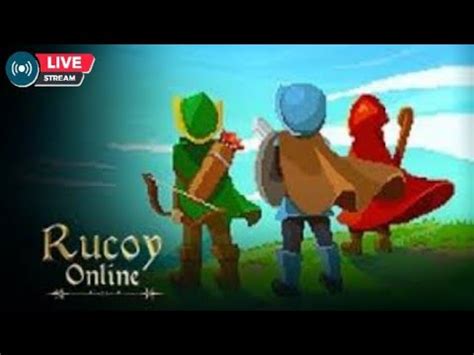 Rucoy Online Em Busca De Aumentar O Leveu Vamo Que Vamo Youtube