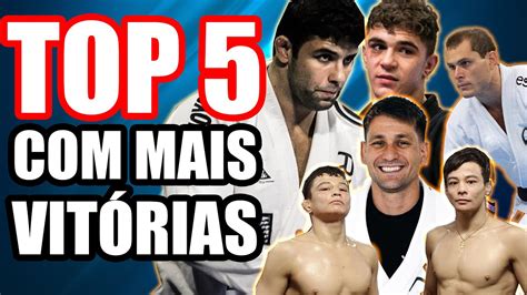 Top Lutadores De Jiu Jitsu Mais Vit Rias Youtube