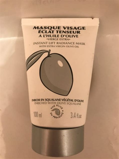 Une Olive En Provence Masque Visage Clat Tenseur Inci Beauty