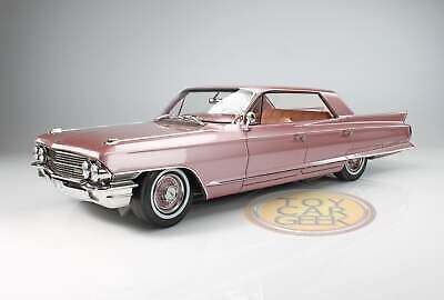 1962 Cadillac Sedan De Ville Heather Metallic 1 18 Stamp Models STM