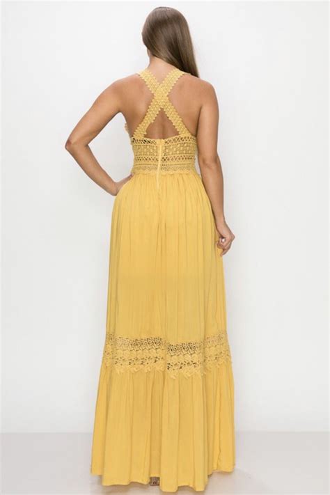 Crochet Maxi Dress Shopperboard