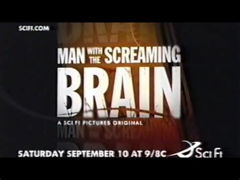 Man With The Screaming Brain Syfy Promo Youtube