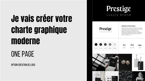 Je vais créer votre charte graphique one page moderne