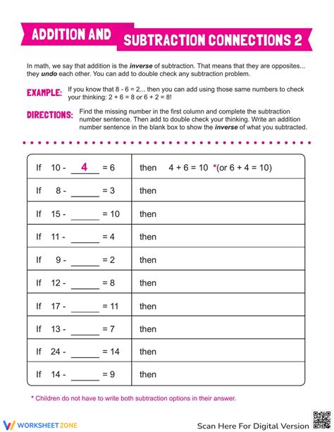 Additive Inverse Starter Online Exercise For Live Worksheets Worksheets Library