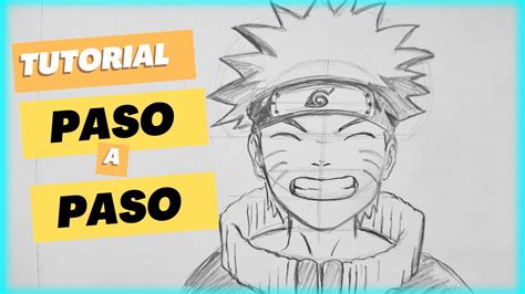 Como Dibujar A Naruto Uzumaki Paso A Paso F Cil Y R Pido Dibujo A