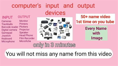 Computer Quiz Types Of Input And Output Devices Of 49 Off