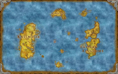 Map of Azeroth (v. 2) by MyraAlex on DeviantArt