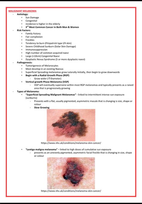 Dermatology Notes Discover High Yield Medical Study Notes