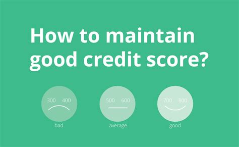 How To Maintain Good Credit Score Valon Badivuku