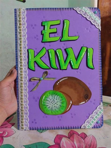 Carpeta Creativa El Kiwi Carpetas Decoradas Carpeta Manualidades