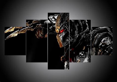 Predator Movie Panel Canvas Art Wall Decor Houston Wall