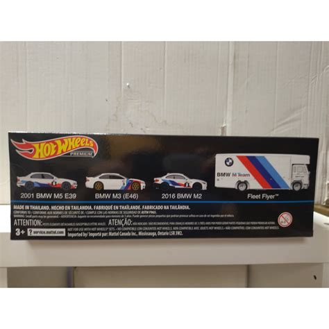 Bmw Race Set M E M E M Fleet Flyer Hot Wheels Premium Bcn