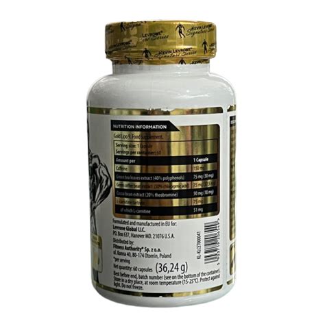 Kevin Levrone Gold Lipo Fat Destroyer Capsules Kevin Levrone Gold