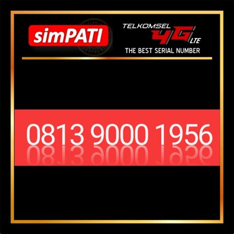 Jual Nomor Cantik Simpati 4g Lte Seri Tahun Shopee Indonesia