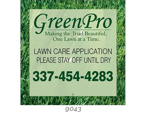 Custom Lawn Rnd Signs