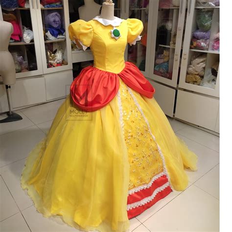 Princess Daisy, Mario Game Character, Costume Cosplay, Game Cosplay, Princess Daisy Adult, - Etsy