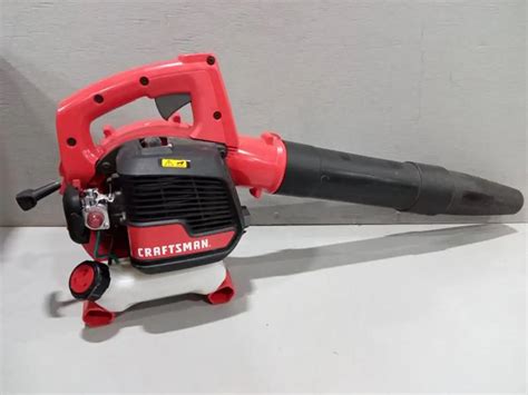 Craftsman B2000 25 Cc 2 Cycle 410 Cfm 180 Mph Gas Handheld Leaf Blower Allsurplus Pittston