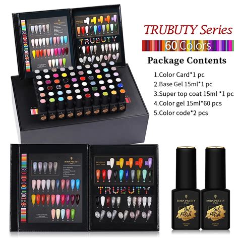 BORN PRETTY PRO Kit De Iniciaci N De U As Esmalte De U As En Gel