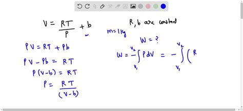 Solved Find The Equation For The Work Of A Reversible Isothermal