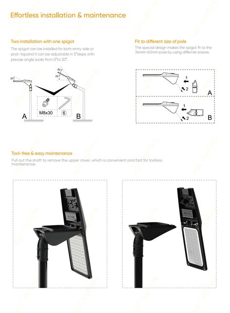 St33 Unico Led Street Light Agc Lighting