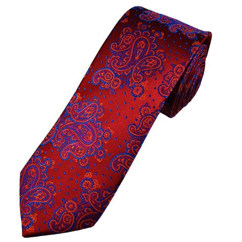 Tresanti Reale Wine Red Fuchsia Pink Royal Blue Orange Paisley