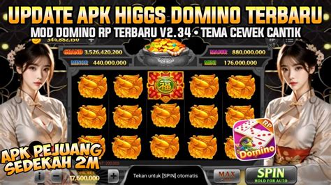 NEW UPDATE V2 34Apk Mod Higgs Domino Rp Terbaru 2024 X8 Speeder