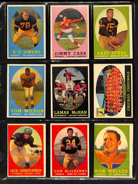 Lot Detail Topps Football Complete Card Set W Brown Rc