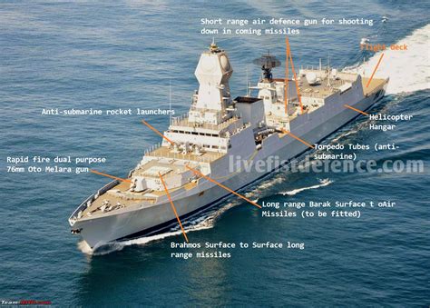 2nd Ship Of Indias New Destroyer Line The Visakhapatnam Class Will