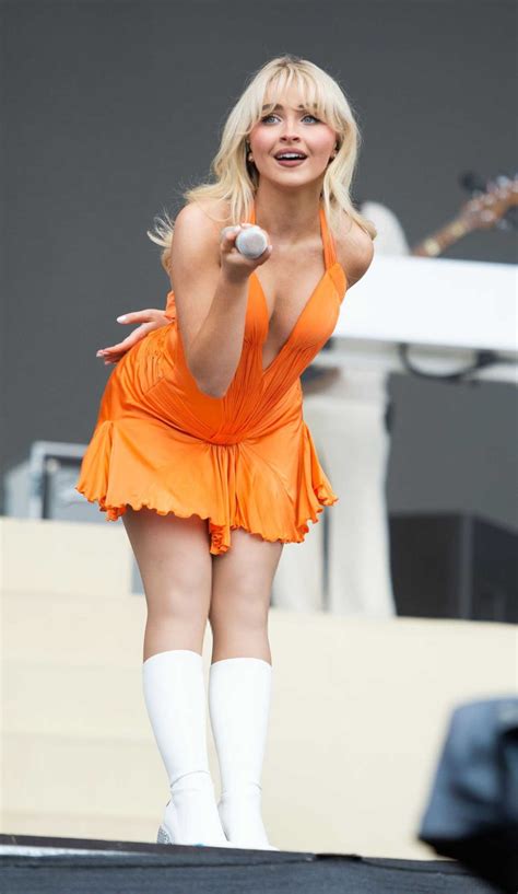 Sabrina Carpenter Performs During Bbc Radio S Big Weekend In