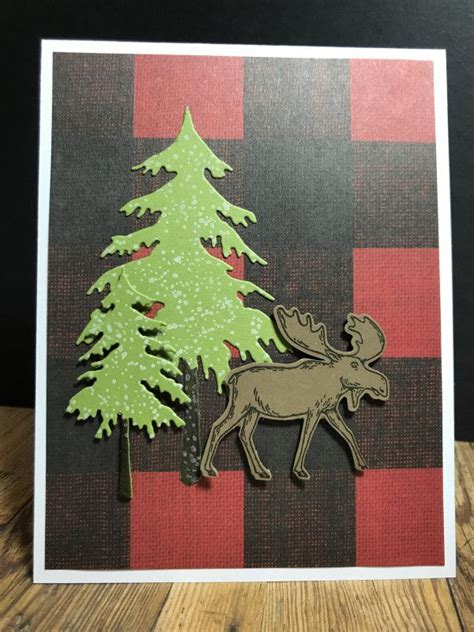 Merry Moose Merry Paper Crafts Stampin Up Christmas Cards