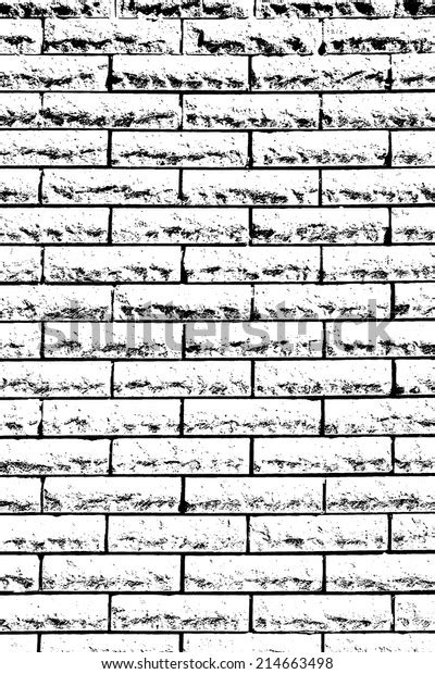 Overlay Brick Wall Texture Your Deesign Stock Vector Royalty Free