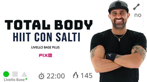 HIIT Total Body Allenamento Veloce Brucia Grassi Per Principianti