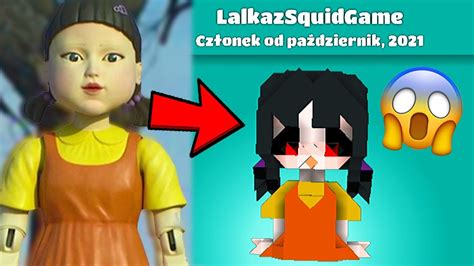 LALKA Z SQUID GAME Ma KONTO Na BlockStarPlanet YouTube