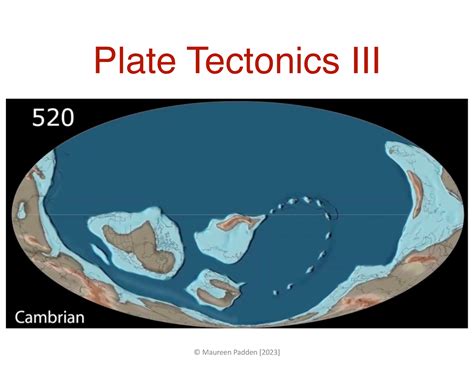 Tectonics III F23 Lecture Slides Plate Tectonics III Regions