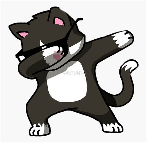 Cat Dabbing - Dab Cat Png , Free Transparent Clipart - ClipartKey