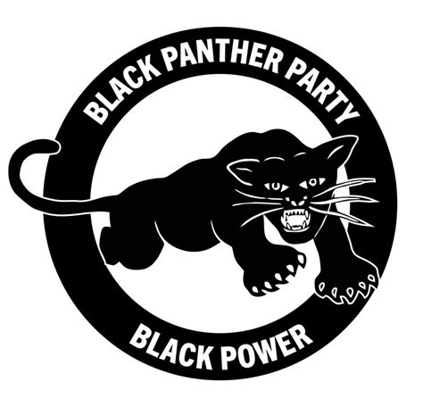 Black panther party Logos