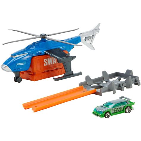 Hot Wheels Super S W A T Copter Vehicle Walmart