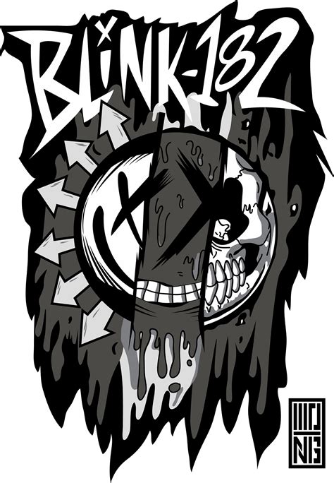 Blink 182 Art Ian Williams Blink 182 Bethlehem Poster Artist Edition