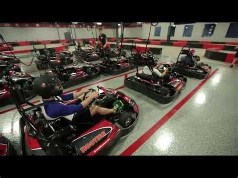 Experience the excitement of indoor go kart racing on two ¼-mile tracks ...