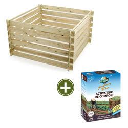 Composteur En Bois 1000L Et Activateur De Compost BIO Avis Et Prix