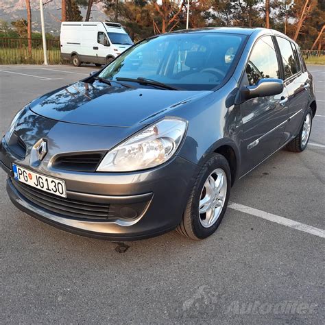 Renault Clio Dci Cijena Crna Gora Podgorica