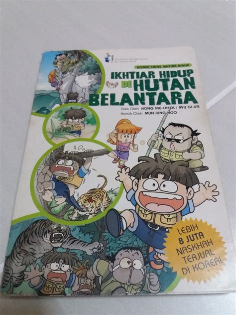 Komik Sains Ikhtiar Hidup Di Hutan Belantara Hobbies Toys Books