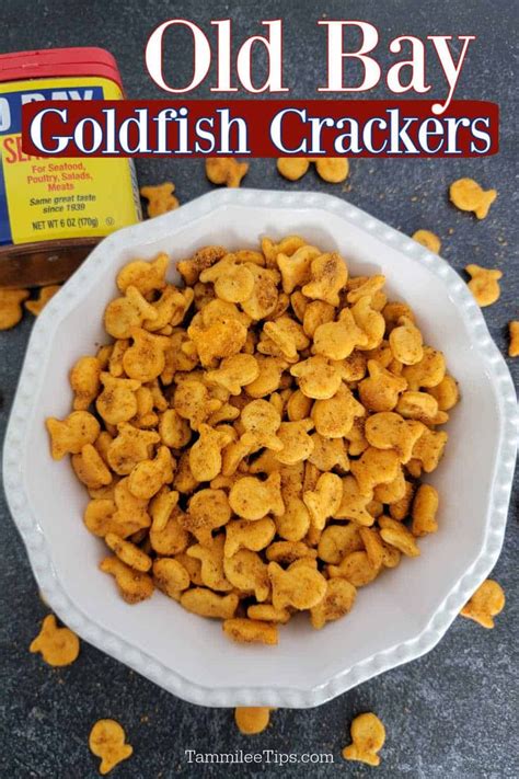 Easy Old Bay Goldfish Crackers Are The Perfect Spicy Cracker Snack The