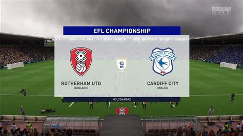 Fifa Rotherham United Vs Cardiff City Efl Championship