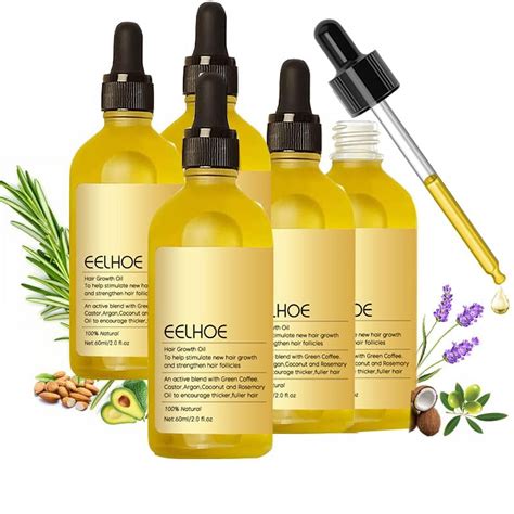 Pure Natural Hair Density Essential Oil, Natural Hair Growth Oil ...